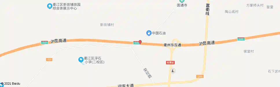 衢州高速引道路口_公交站地图_衢州公交_妙搜公交查询2025