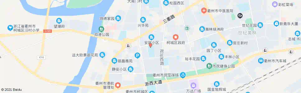 衢州新世纪学校_公交站地图_衢州公交_妙搜公交查询2025