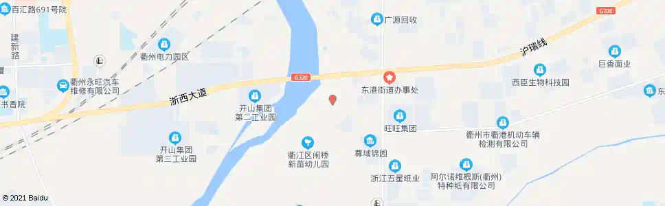 衢州东港开发区路口_公交站地图_衢州公交_妙搜公交查询2025