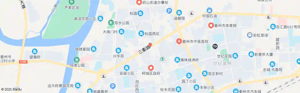 衢州招商场_公交站地图_衢州公交_妙搜公交查询2025