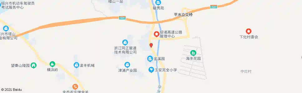 绍兴周家岙_公交站地图_绍兴公交_妙搜公交查询2025