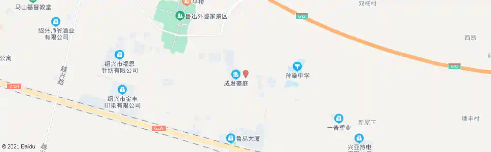 绍兴孙端蔬菜基地_公交站地图_绍兴公交_妙搜公交查询2025