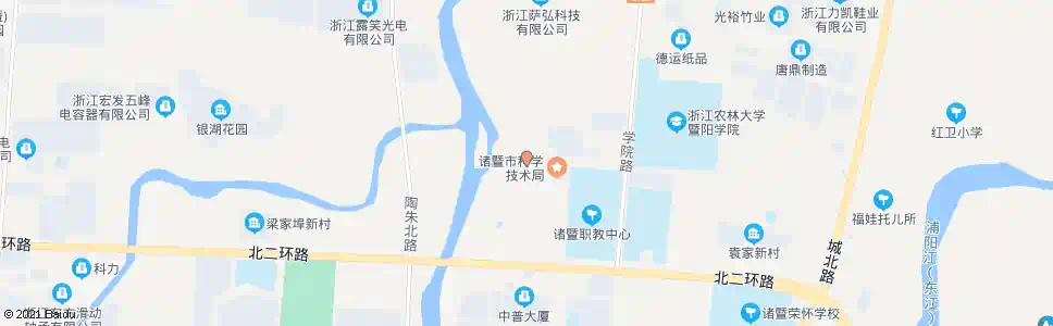 绍兴浦阳新村_公交站地图_绍兴公交_妙搜公交查询2025
