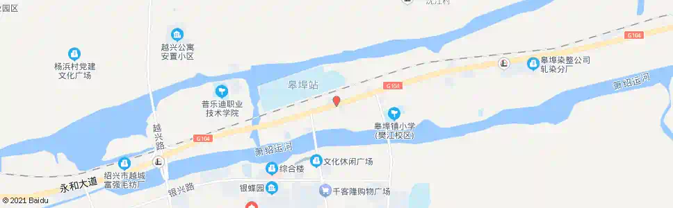 绍兴银春新苑_公交站地图_绍兴公交_妙搜公交查询2025