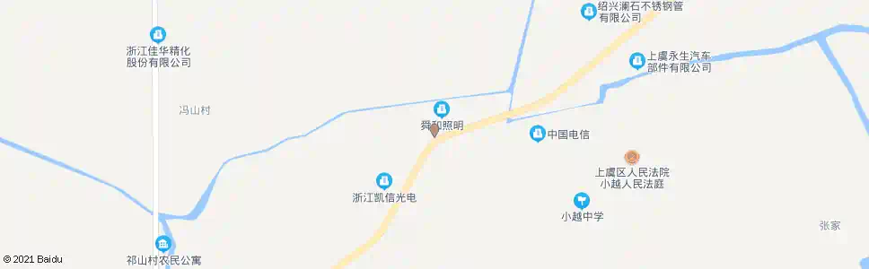 绍兴小越交警支队_公交站地图_绍兴公交_妙搜公交查询2025