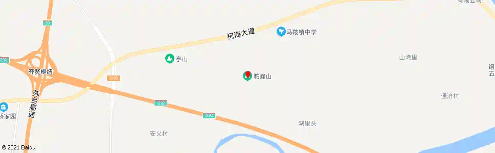 绍兴驮峰山_公交站地图_绍兴公交_妙搜公交查询2025