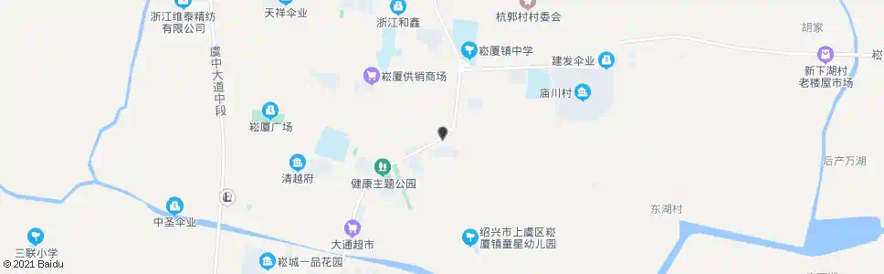 绍兴崧厦小商品市场_公交站地图_绍兴公交_妙搜公交查询2025