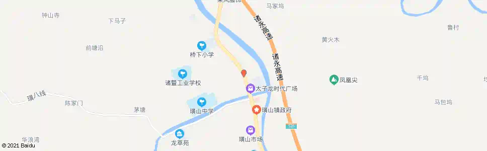 绍兴璜山工商所_公交站地图_绍兴公交_妙搜公交查询2025