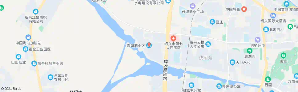 绍兴青甸湖小区_公交站地图_绍兴公交_妙搜公交查询2025