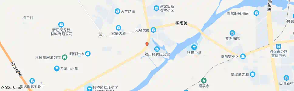 绍兴娄村_公交站地图_绍兴公交_妙搜公交查询2025