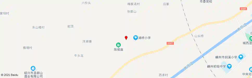 绍兴大浦桥_公交站地图_绍兴公交_妙搜公交查询2025