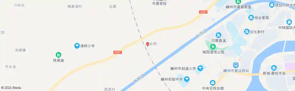 绍兴三头桥_公交站地图_绍兴公交_妙搜公交查询2025