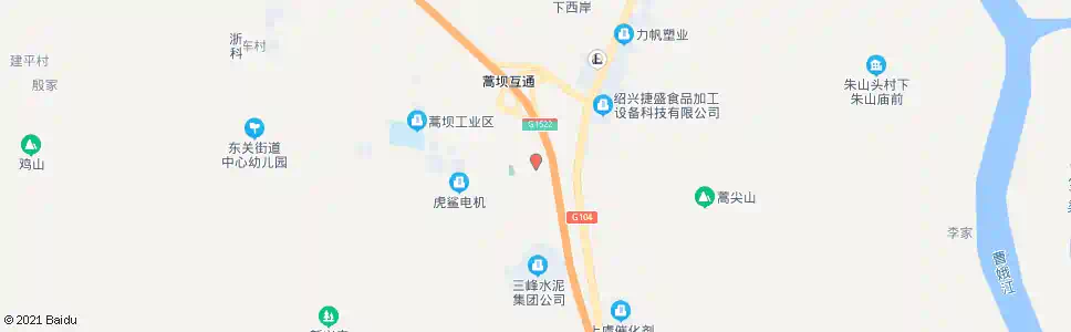 绍兴外蒿庄_公交站地图_绍兴公交_妙搜公交查询2025