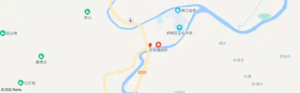 绍兴王坛开发区_公交站地图_绍兴公交_妙搜公交查询2025