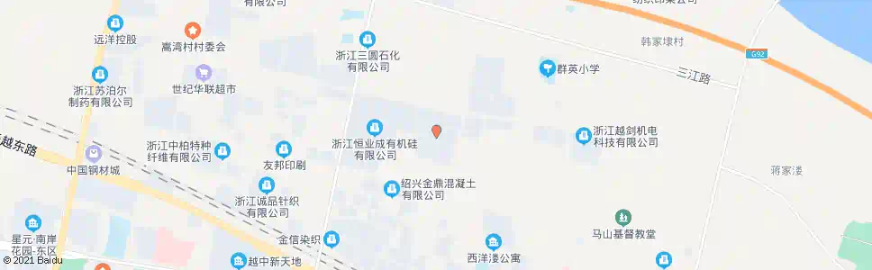 绍兴康思特动力机械_公交站地图_绍兴公交_妙搜公交查询2025