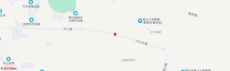 绍兴洋江路口_公交站地图_绍兴公交_妙搜公交查询2025