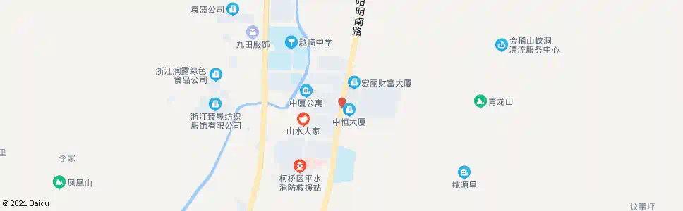 绍兴平水镇政府_公交站地图_绍兴公交_妙搜公交查询2025