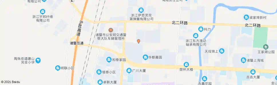 绍兴华都农民创业园_公交站地图_绍兴公交_妙搜公交查询2025