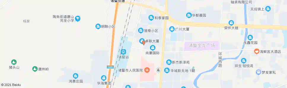 绍兴卓联大厦_公交站地图_绍兴公交_妙搜公交查询2025
