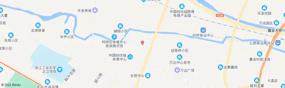 绍兴柯桥区公共服务大楼_公交站地图_绍兴公交_妙搜公交查询2025