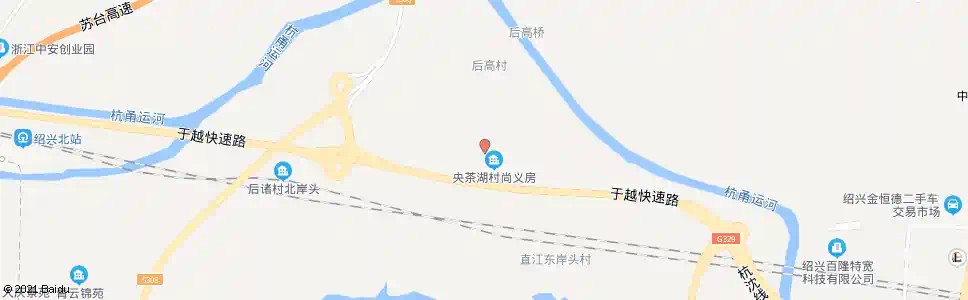绍兴犭央犭茶湖村_公交站地图_绍兴公交_妙搜公交查询2025