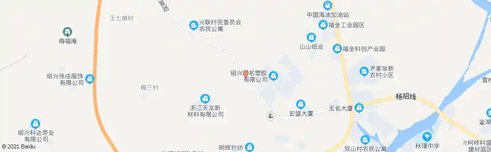 绍兴松坞村_公交站地图_绍兴公交_妙搜公交查询2025