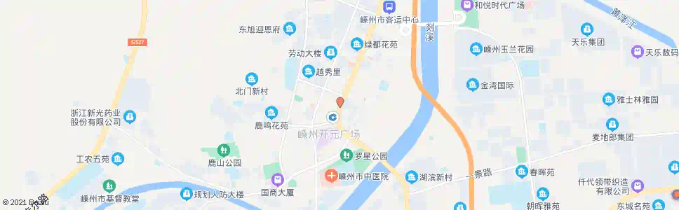 绍兴老北站_公交站地图_绍兴公交_妙搜公交查询2025