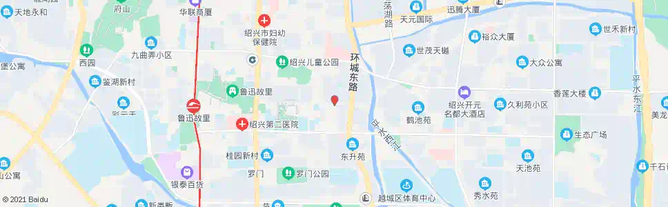 绍兴花园新村_公交站地图_绍兴公交_妙搜公交查询2025