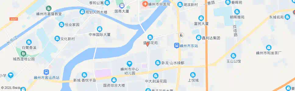 绍兴三江西街_公交站地图_绍兴公交_妙搜公交查询2025