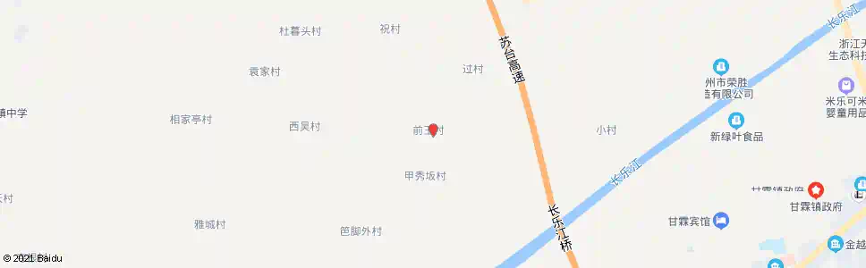 绍兴前王村_公交站地图_绍兴公交_妙搜公交查询2025