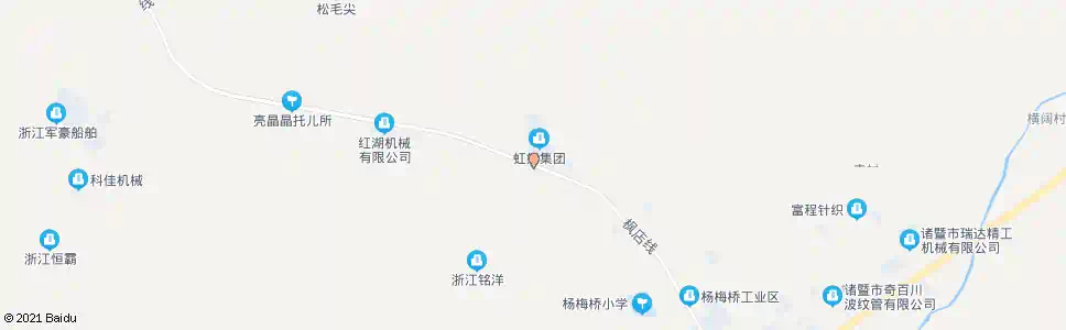 绍兴虹绢集团_公交站地图_绍兴公交_妙搜公交查询2025