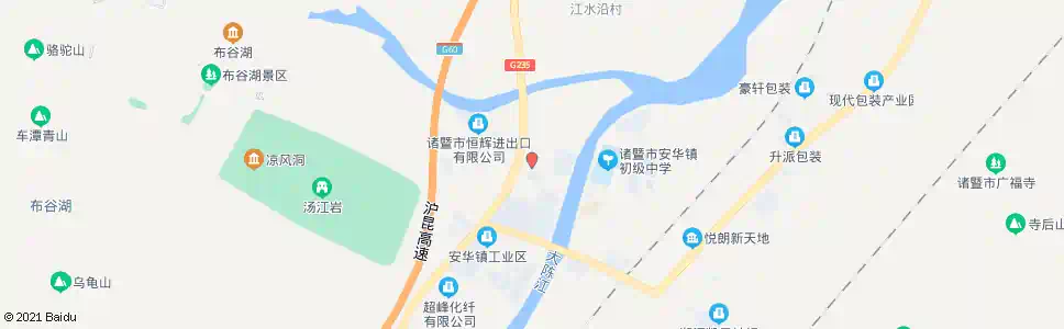 绍兴安华路口_公交站地图_绍兴公交_妙搜公交查询2025