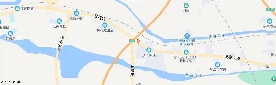 绍兴周家弯叉口_公交站地图_绍兴公交_妙搜公交查询2025