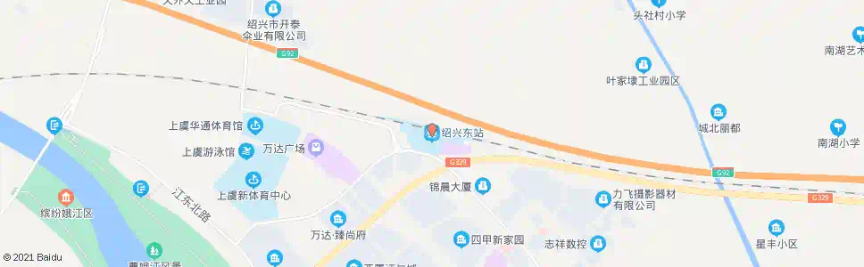 绍兴丰一东_公交站地图_绍兴公交_妙搜公交查询2025