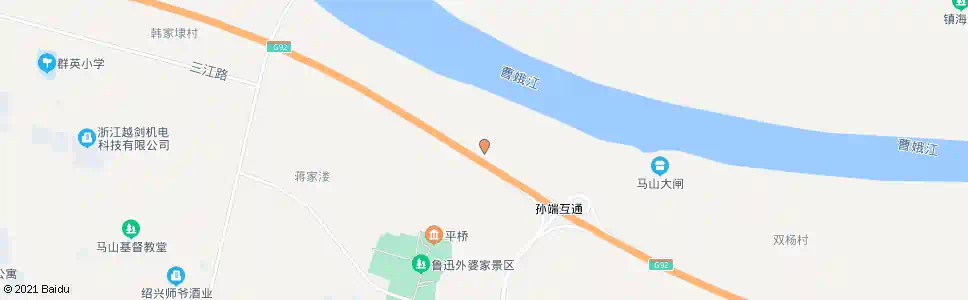 绍兴镇塘殿_公交站地图_绍兴公交_妙搜公交查询2025
