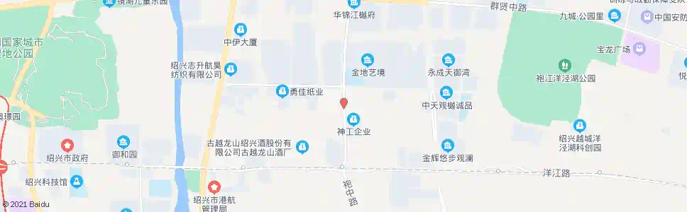 绍兴坝头丁_公交站地图_绍兴公交_妙搜公交查询2025