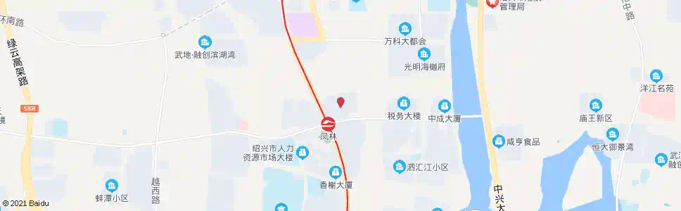 绍兴金色家园_公交站地图_绍兴公交_妙搜公交查询2025