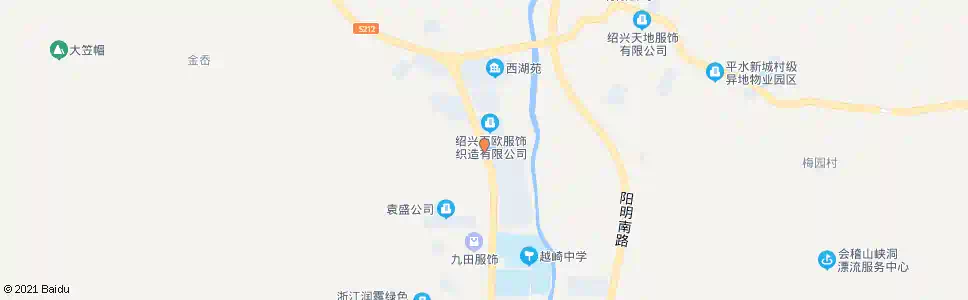 绍兴鹏程纺织_公交站地图_绍兴公交_妙搜公交查询2025