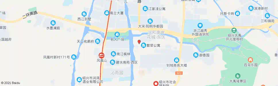 绍兴南屏路_公交站地图_绍兴公交_妙搜公交查询2025