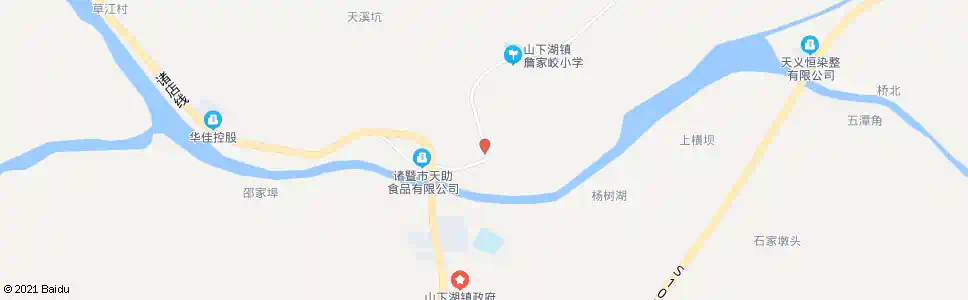 绍兴山下湖村(三叉口)_公交站地图_绍兴公交_妙搜公交查询2025