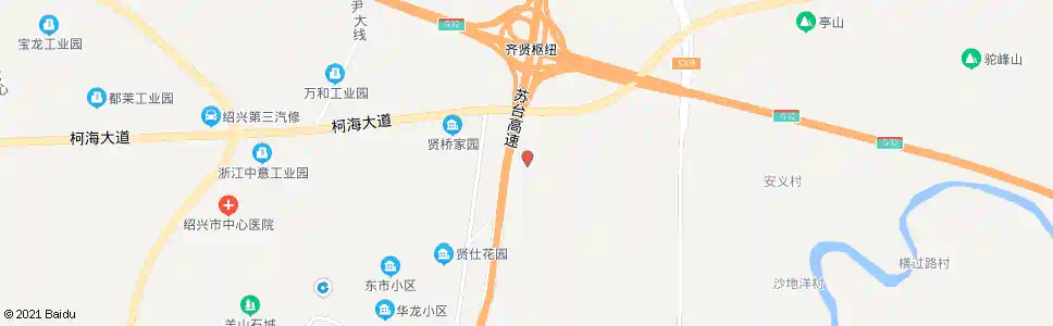 绍兴八字桥村委_公交站地图_绍兴公交_妙搜公交查询2025