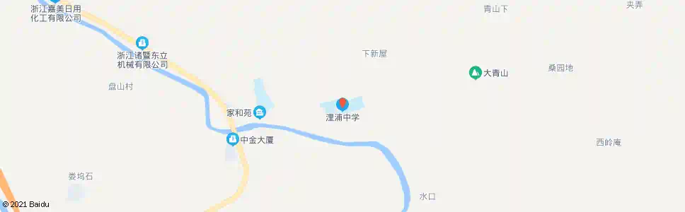 绍兴浬浦中学_公交站地图_绍兴公交_妙搜公交查询2025