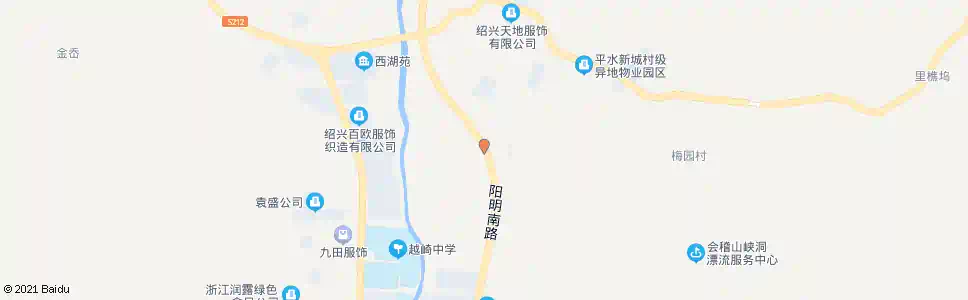 绍兴梅园村_公交站地图_绍兴公交_妙搜公交查询2025