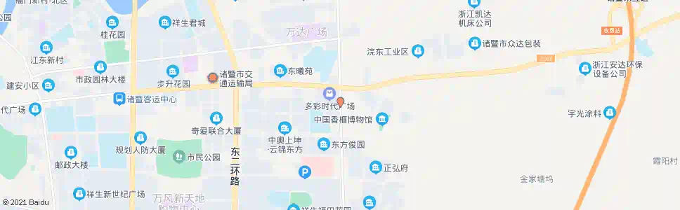 绍兴多彩城_公交站地图_绍兴公交_妙搜公交查询2025