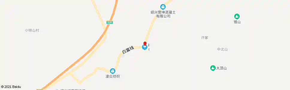 绍兴方岙_公交站地图_绍兴公交_妙搜公交查询2025