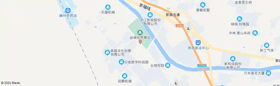 绍兴达利丝绸_公交站地图_绍兴公交_妙搜公交查询2025