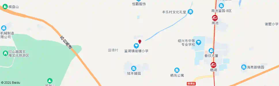 绍兴坡塘_公交站地图_绍兴公交_妙搜公交查询2025