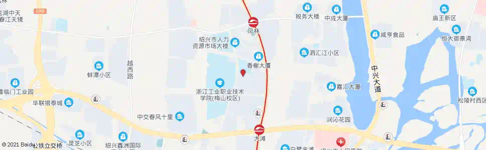 绍兴高南村_公交站地图_绍兴公交_妙搜公交查询2025