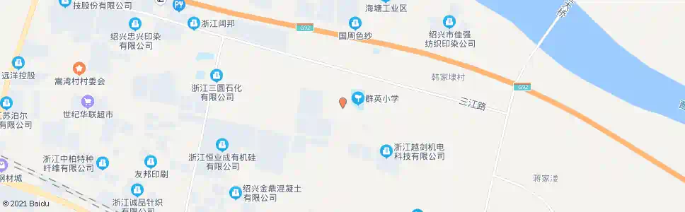 绍兴姚家埭_公交站地图_绍兴公交_妙搜公交查询2025