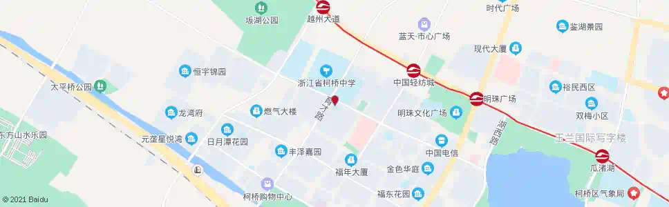 绍兴晨光印染_公交站地图_绍兴公交_妙搜公交查询2025